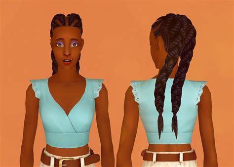 chanel dutch braids by shespeakssimlish|Shespeaksimlish's Chanel Dutch Braid (TF.